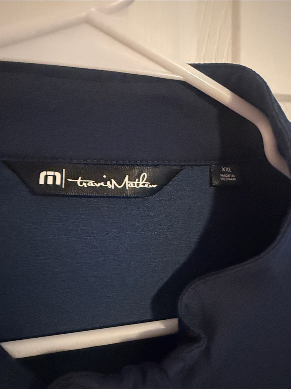 Travis Mathew Deep Navy Performance Jacket - Picture 2 of 6